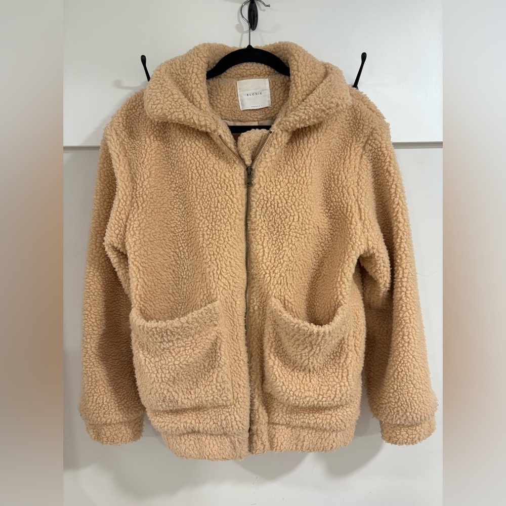 Elodie Tan Teddy Jacket